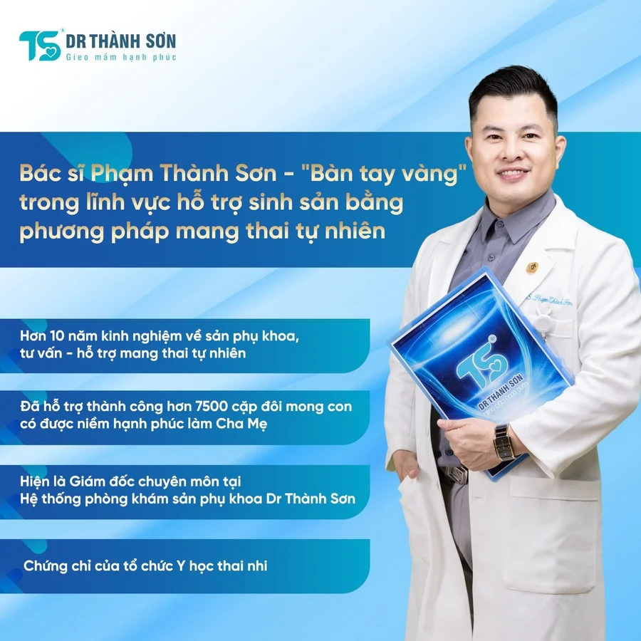 Bác sĩ Phạm Thành Sơn BS. Phạm thành sơn - Bàn tay vàng trong ngành vô sinh hiếm muộn
