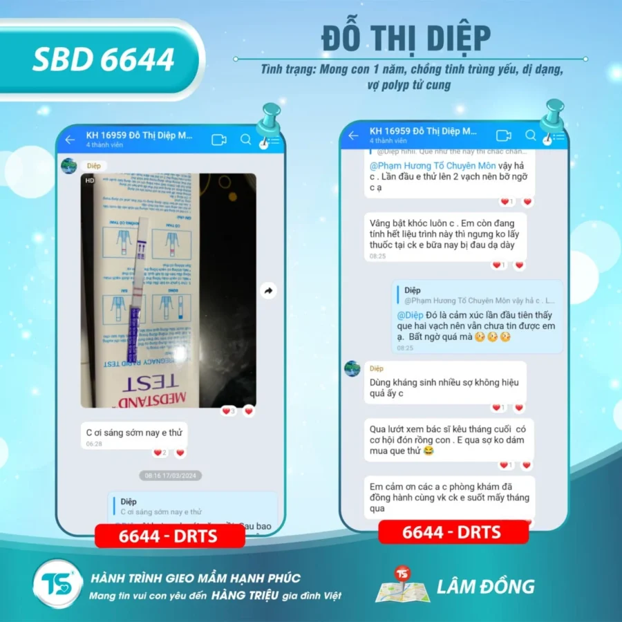Chúc mừng cặp đôi thụ thai thành công thứ 6666 tại Dr Thành Sơn 5 Chúc mừng cặp đôi thụ thai thành công thứ 6666 tại Dr Thành Sơn