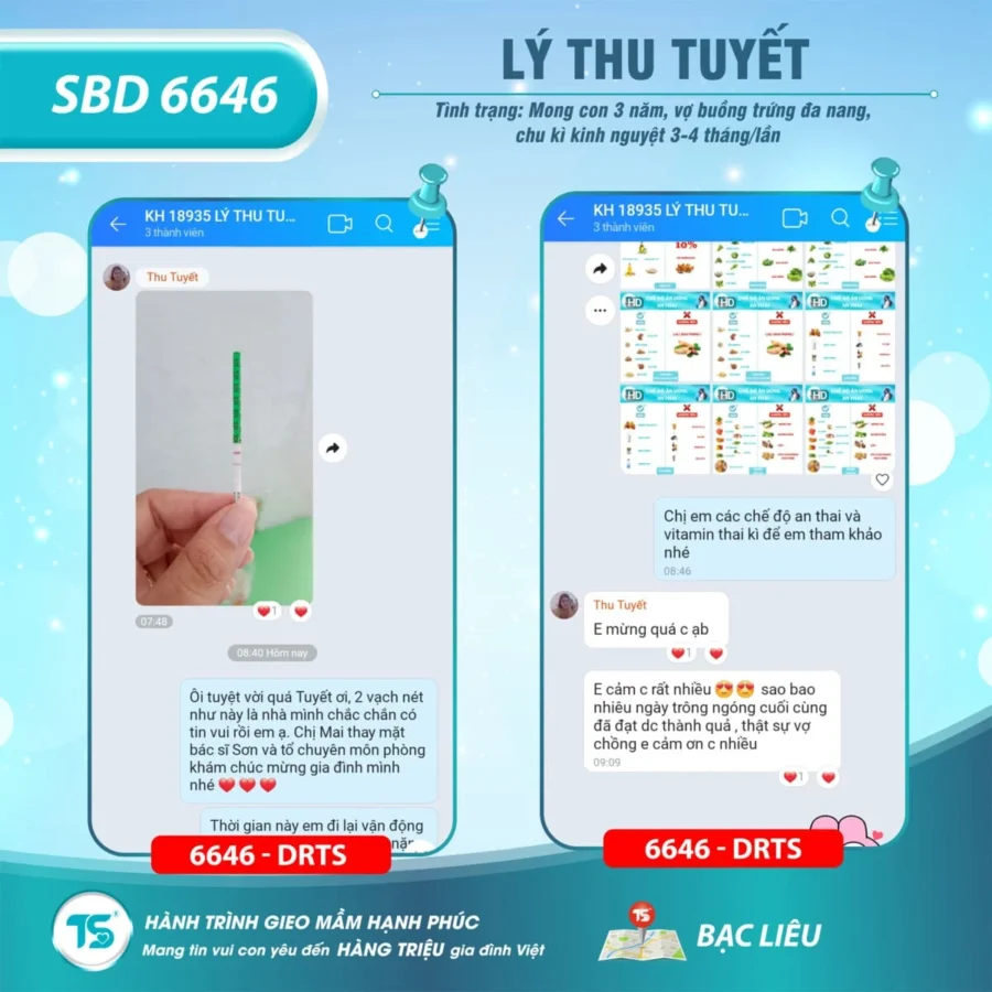 Chúc mừng cặp đôi thụ thai thành công thứ 6666 tại Dr Thành Sơn 6 Chúc mừng cặp đôi thụ thai thành công thứ 6666 tại Dr Thành Sơn