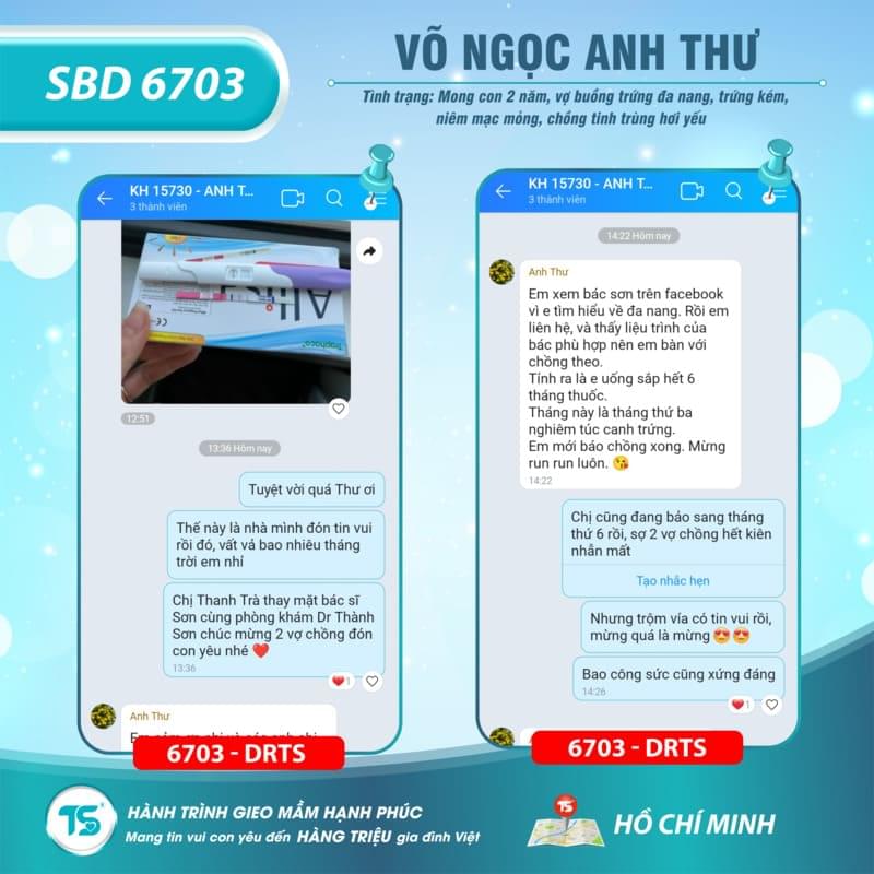 Hơn 6700 cặp đôi hiếm muộn đón tin vui bằng phương pháp mang thai tự nhiên tại Dr Thành Sơn 1 Hơn 6700 cặp đôi hiếm muộn đón tin vui bằng phương pháp mang thai tự nhiên tại Dr Thành Sơn