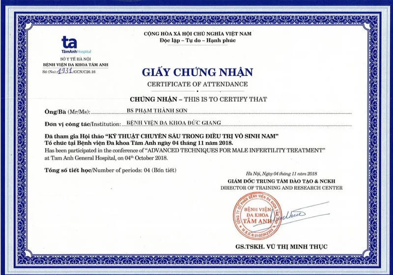 Vô sinh ở Nam giới - Chuẩn đoán và điều trị như thế nào? 11 vo sinh o nam gioi chuan doan va dieu tri 11