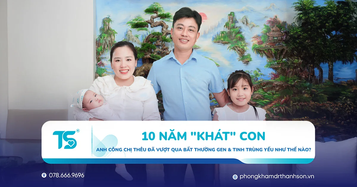 Anh Công chị Thêu đã vượt qua bất thường gen