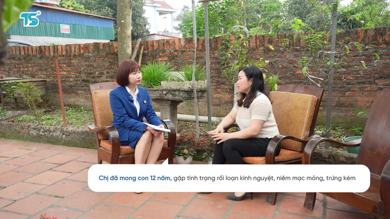 Chị Mây đã vượt qua trứng kém, niêm mạc mỏng như thế nào để đón con? 3 Chị Mây đã vượt qua trứng kém, niêm mạc mỏng như thế nào để đón con