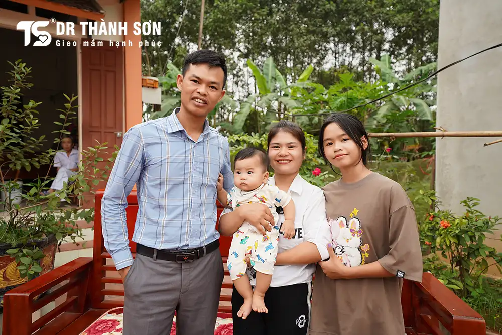 Nước mắt hạnh phúc sau 10 năm mong con: Câu chuyện của vợ chồng chị Ánh - anh Tuyên (Phổ Yên, Thái Nguyên) 5 Nước mắt hạnh phúc sau 10 năm mong con Câu chuyện của vợ chồng chị Ánh - anh Tuyên (Phổ Yên, Thái Nguyên)