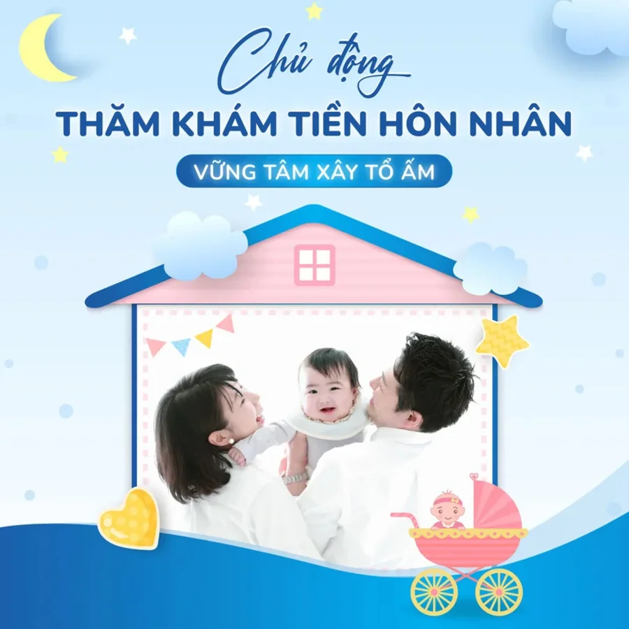 Checklist 7 điều cần biết trước khi khám sức khỏe sinh sản tiền hôn nhân Checklist 7 điều cần biết trước khi khám sức khỏe sinh sản tiền hôn nhân